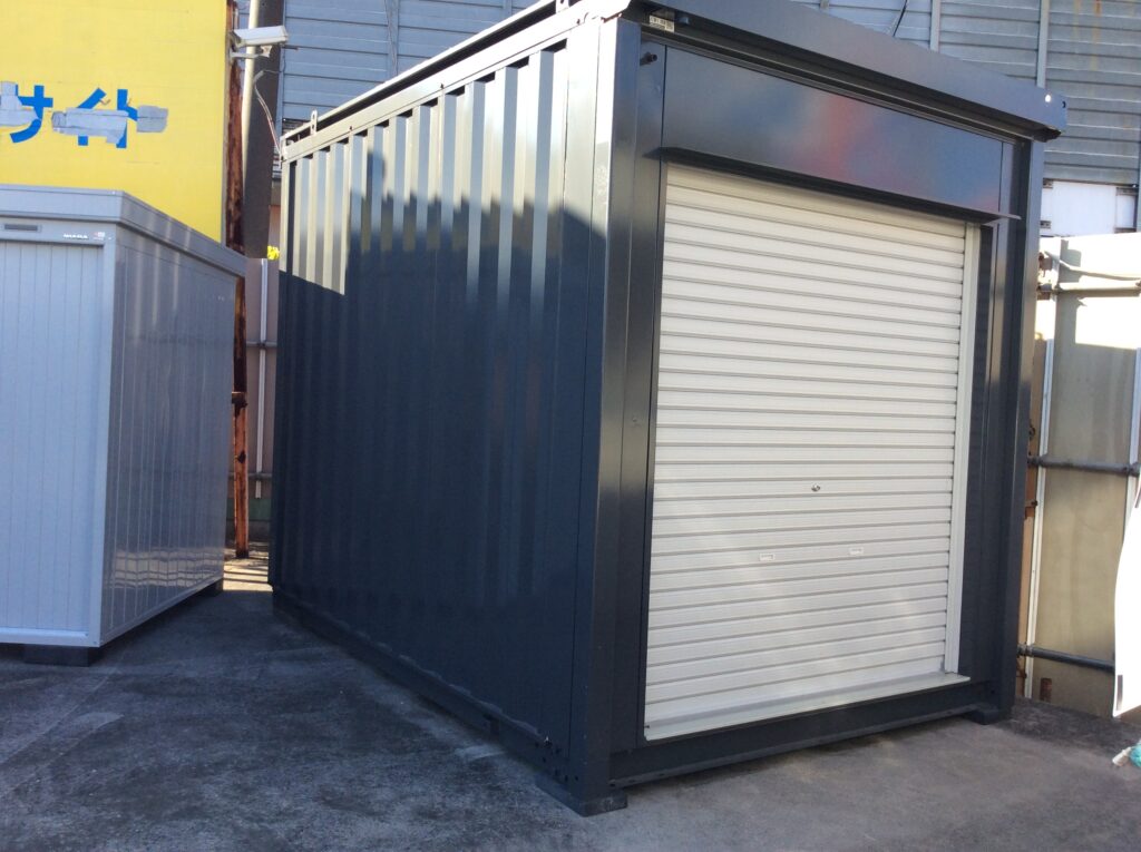 【即納】中古2.2坪シャッター倉庫