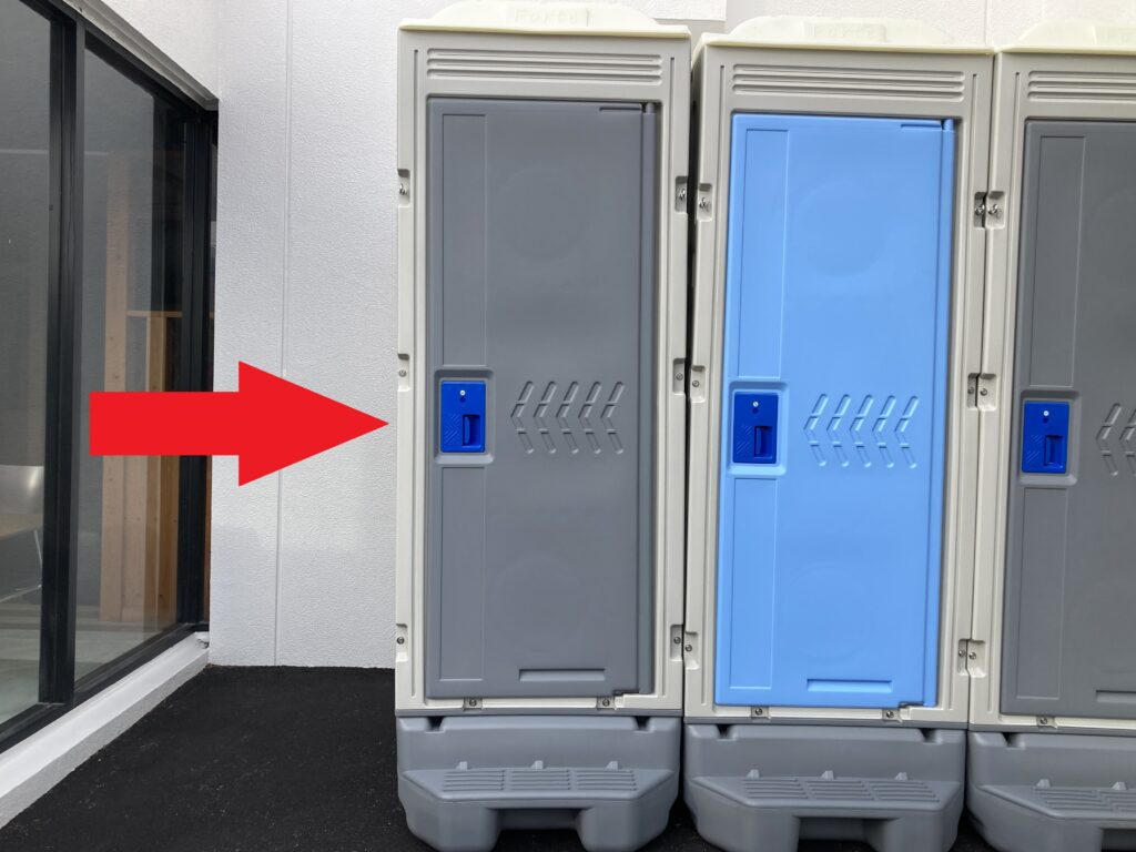 【即納】洋式簡易水洗式トイレ　樹脂便器仕様　アウトレット　グレー