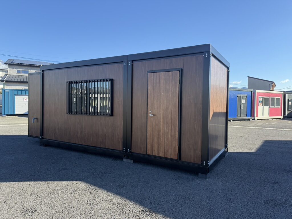 【即納】アウトレット4.5坪ユニットハウス（トイレBOXつき）